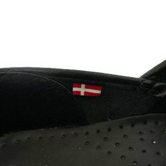 Sanita The Original Danish Leather Clog Shoes Red Watercolor Womens 38 / US 7.5 - Picture 11 of 14